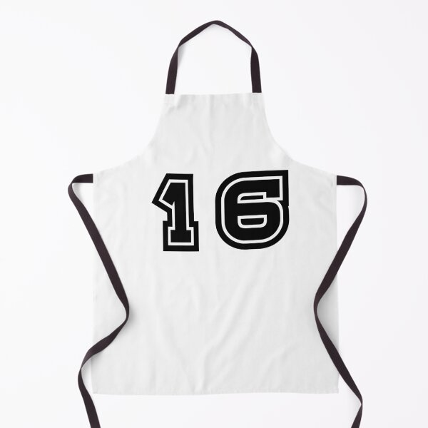 Item preview, 16, sixteen, black, sport designed and sold by Numbers-Art.