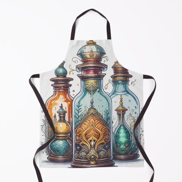 Item preview, Healing Elixirs: Vintage Pharmacy Bottles designed and sold by bb-15artstudio.