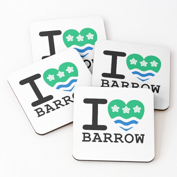 Item preview, I Love Barrow - Cumbria Flag designed and sold by Cumbria Guru.