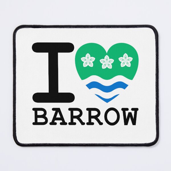 Item preview, I Love Barrow - Cumbria Flag designed and sold by Cumbria Guru.