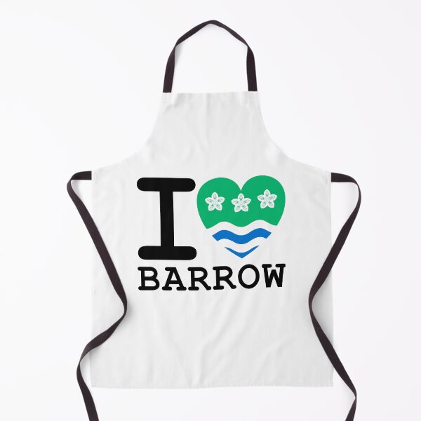Item preview, I Love Barrow - Cumbria Flag designed and sold by Cumbria Guru.