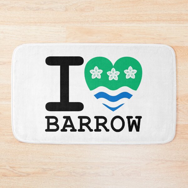 Item preview, I Love Barrow - Cumbria Flag designed and sold by Cumbria Guru.