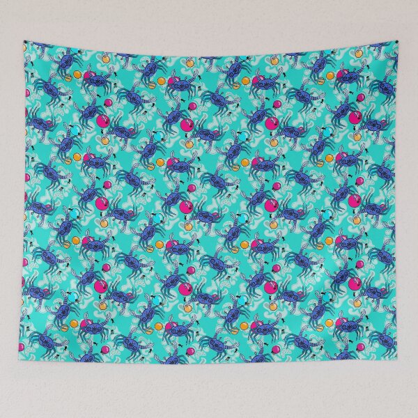 Item preview, crab party designed and sold by NeonEye-Designs.