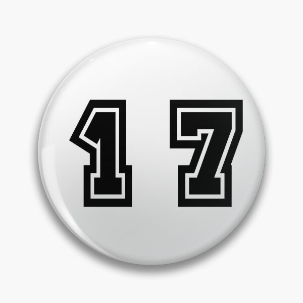 Item preview, 17, seventeen, black, sport designed and sold by Numbers-Art.