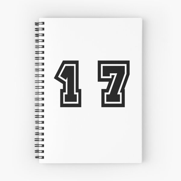Item preview, 17, seventeen, black, sport designed and sold by Numbers-Art.