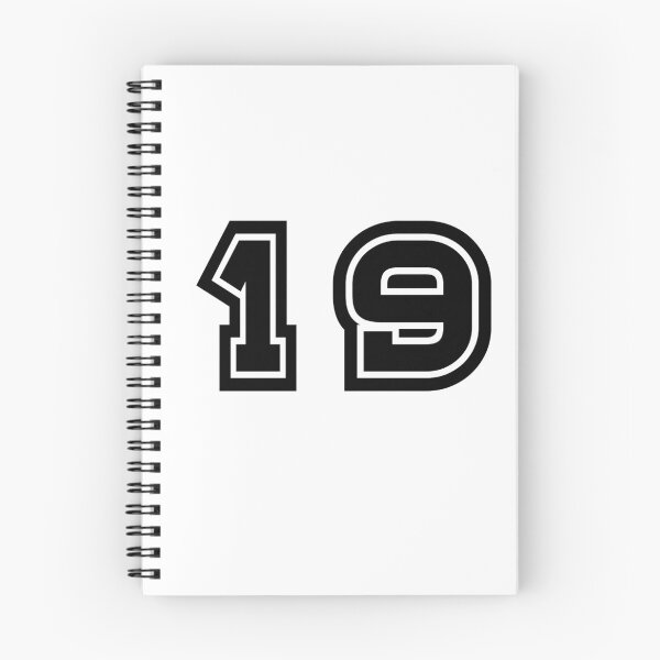 Item preview, 19, nineteen, black, sport designed and sold by Numbers-Art.