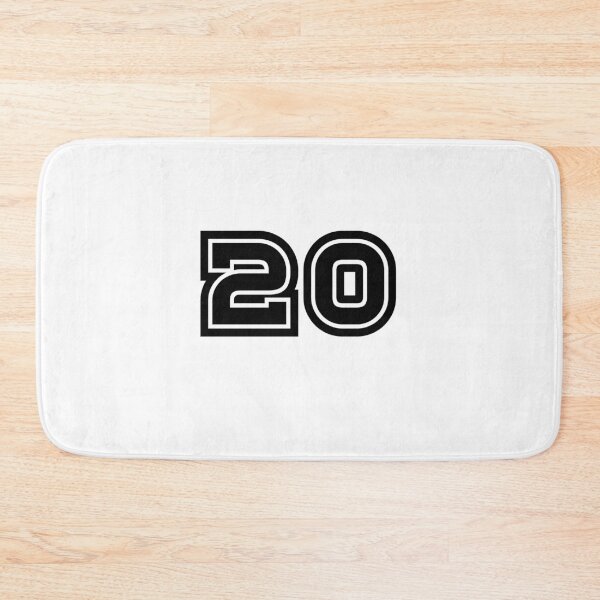 Item preview, 20, twenty, black, sport designed and sold by Numbers-Art.