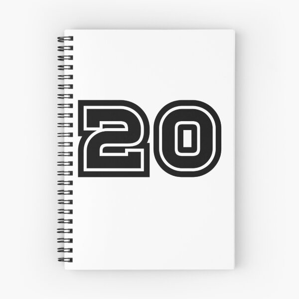 Item preview, 20, twenty, black, sport designed and sold by Numbers-Art.