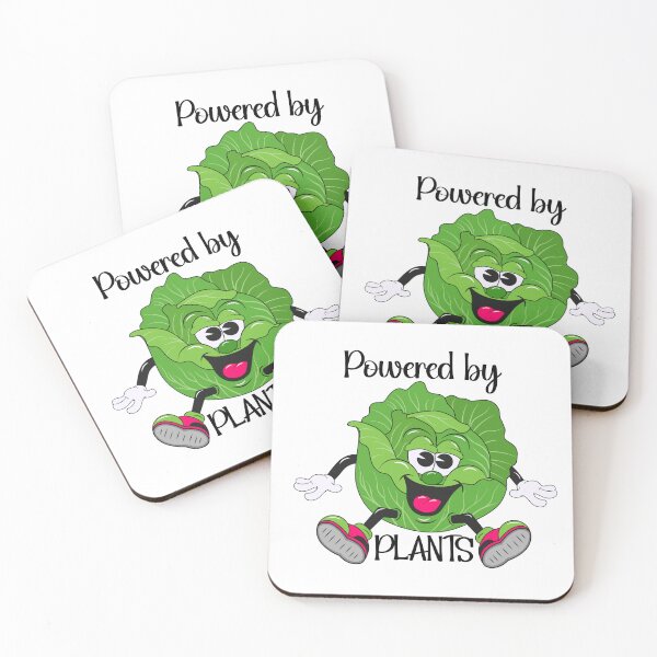 Item preview, Powered by Plants Green Cabbage Character designed and sold by JWGifts4U.