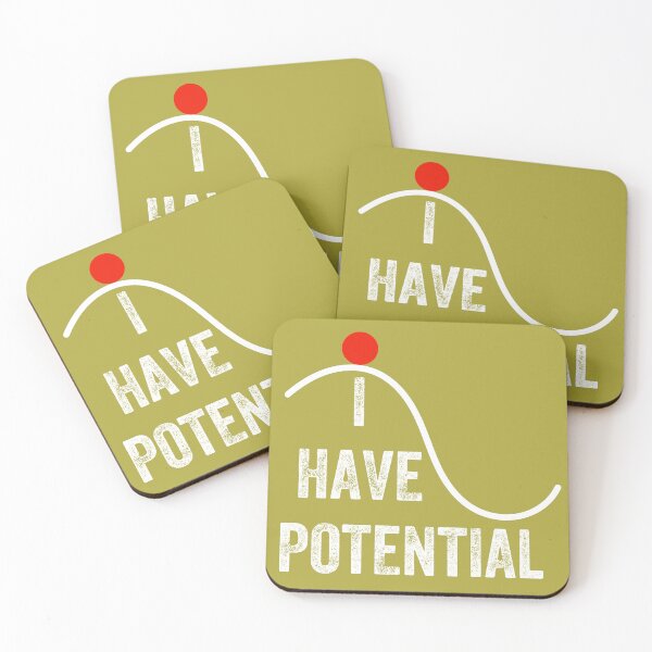 Item preview, I Have Potential Energy, Vintage style designed and sold by artprintschabab.