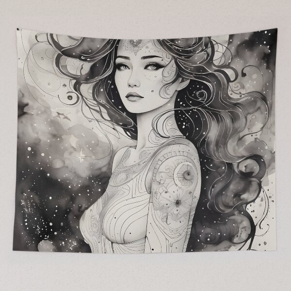 Item preview, Goddess of the Universe  designed and sold by ByteyCreatives.