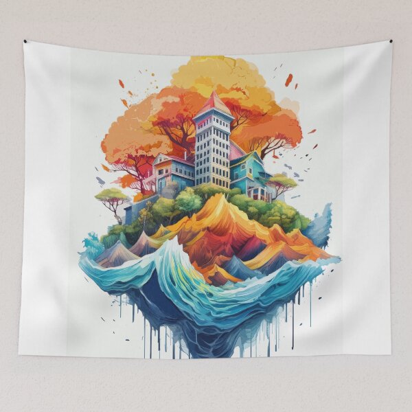 Item preview, Tectonic Shifts: Abstract Earthquake Art designed and sold by bb-15artstudio.