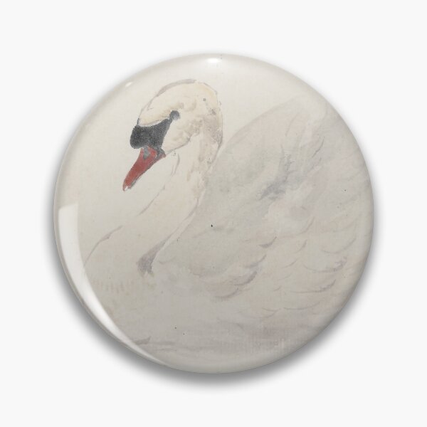 Item preview, Watercolor Neutral Swan, White Drawing Nature designed and sold by Kink Collective.