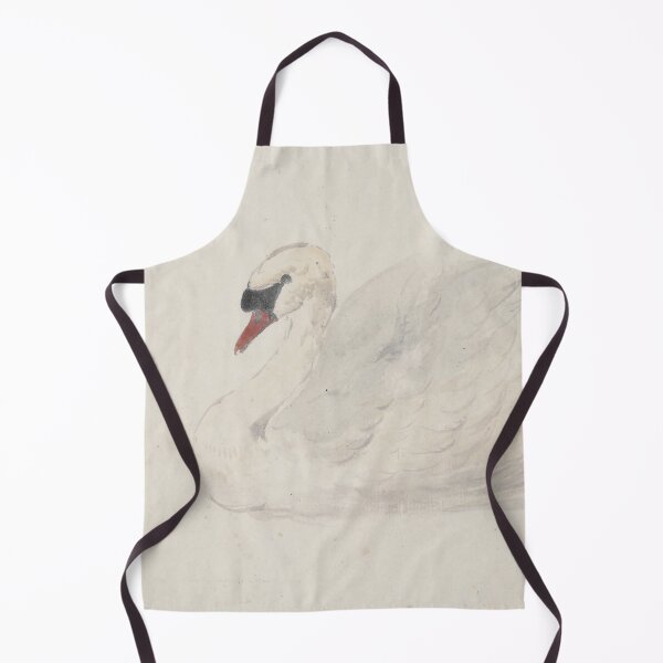 Item preview, Watercolor Neutral Swan, White Drawing Nature designed and sold by Kink Collective.