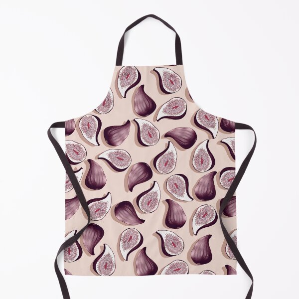 Item preview, Figs, Brown fruits on a beige background designed and sold by Alex Blud.