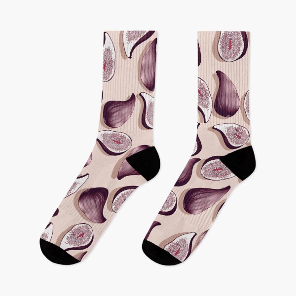 Item preview, Figs, Brown fruits on a beige background designed and sold by Alex  Blud.