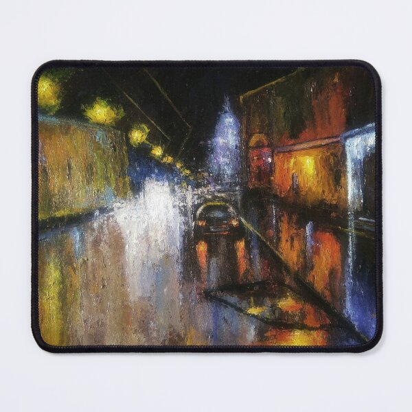 Item preview, Rainy street designed and sold by SashaBrisac.