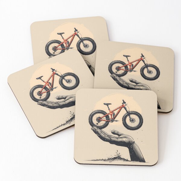 Item preview, mountain biker - MTB designed and sold by FlowersColorful.