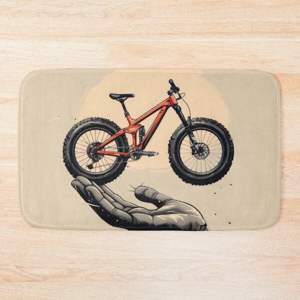 Item preview, mountain biker - MTB designed and sold by FlowersColorful.