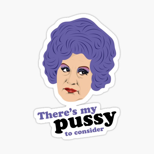 Mrs Slocombe Sticker