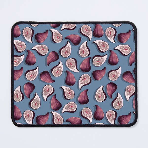 Item preview, Figs, Brown fruits on a blue background designed and sold by Alex  Blud.