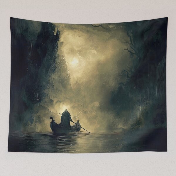Item preview, The damned souls of the River Styx designed and sold by AM FineArtPrints.
