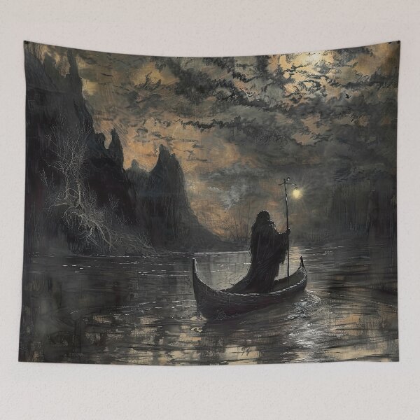 Item preview, The damned souls of the River Styx designed and sold by AM FineArtPrints.