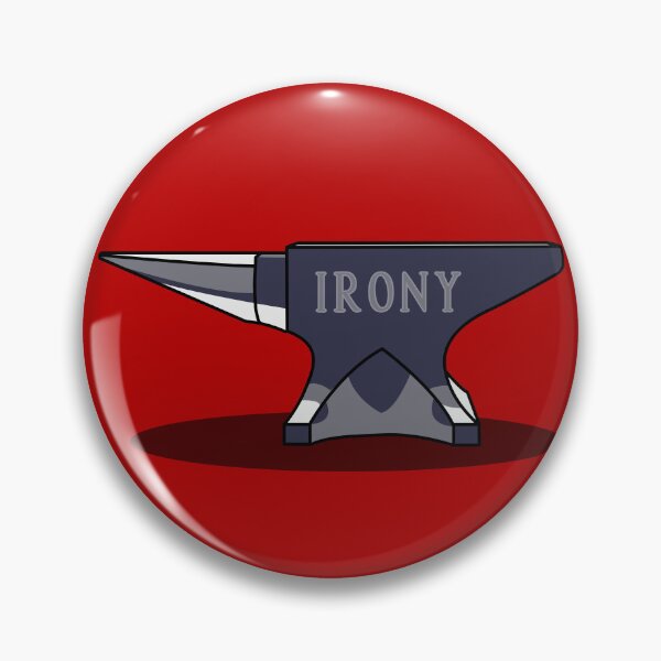 Item preview, Anvil of Irony: Striking Wordplay Design designed and sold by Fun Funky Designs.