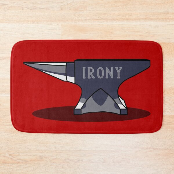 Item preview, Anvil of Irony: Striking Wordplay Design designed and sold by Fun Funky Designs.