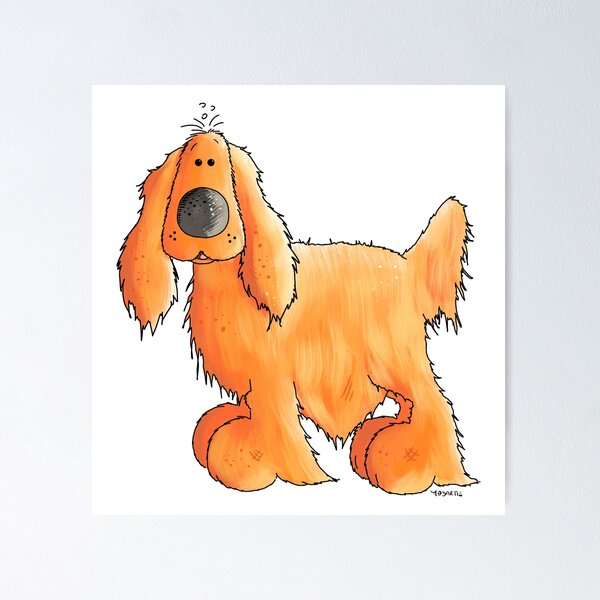 Item preview, Red English Cocker Spaniel designed and sold by modartis.