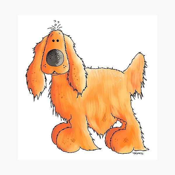 Item preview, Red English Cocker Spaniel designed and sold by modartis.