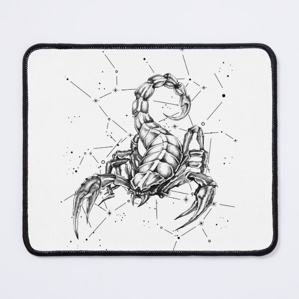 Item preview, Scorpius zodiac collection astrology scorpio sketch designed and sold by Szkicerka.