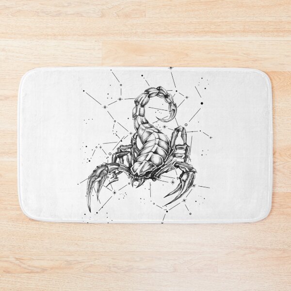 Item preview, Scorpius zodiac collection astrology scorpio sketch designed and sold by Szkicerka.
