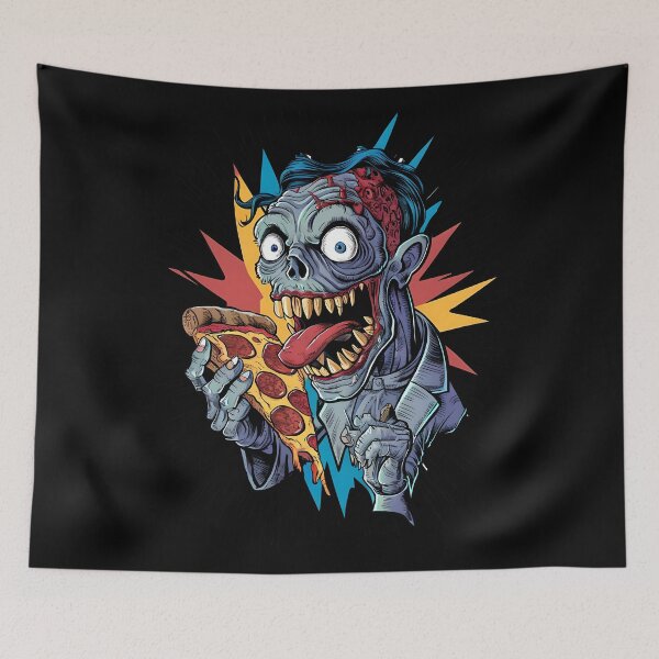 Item preview, Pepperoni Monster’s Feast designed and sold by Lukasz Kobylka.