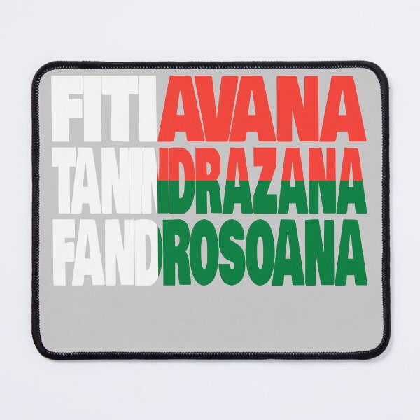 Item preview, Madagascar Motto Flag designed and sold by Kuni-Art.