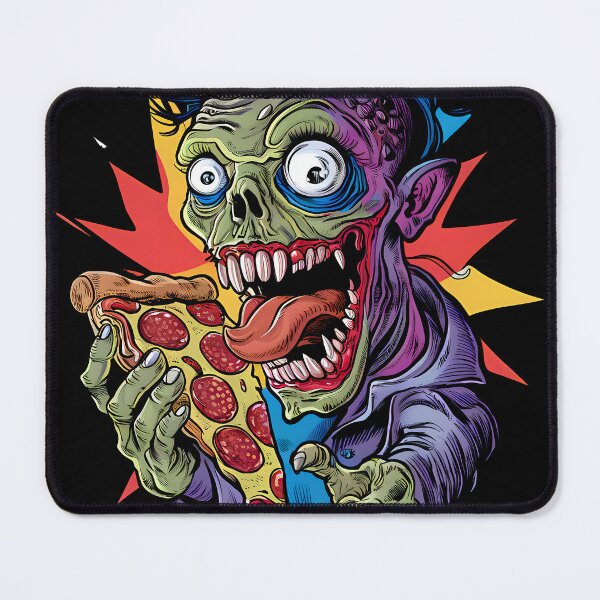 Item preview, Colorful Creature’s Pizza Party designed and sold by Lukasz Kobylka.