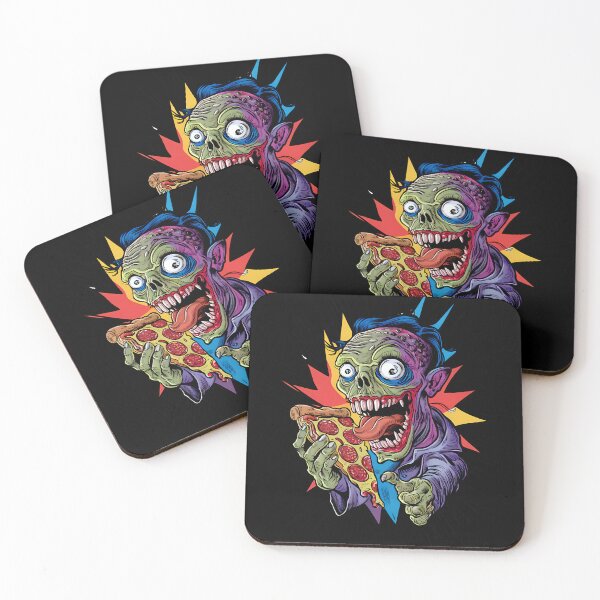 Item preview, Colorful Creature’s Pizza Party designed and sold by Lukasz Kobylka.