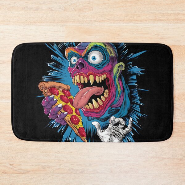 Item preview, Wild-eyed Pizza Enthusiast designed and sold by Lukasz Kobylka.