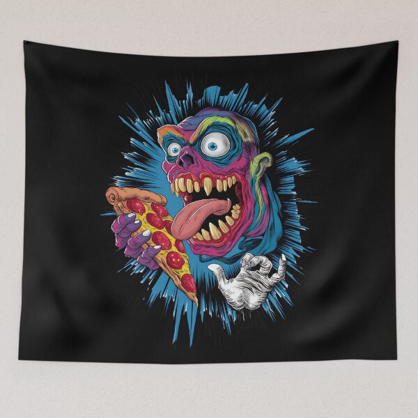 Item preview, Wild-eyed Pizza Enthusiast designed and sold by Lukasz Kobylka.