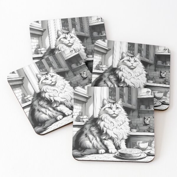 Item preview, The cat is on the table "Il Miciotto" designed and sold by RaffArte.