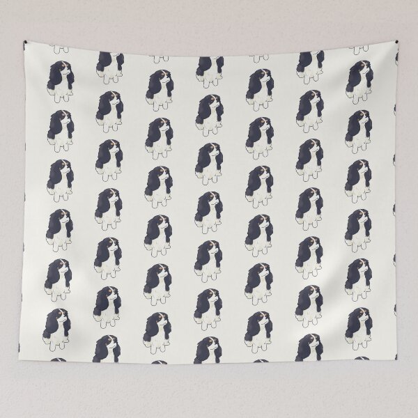 Item preview, king charles spaniel illustration  designed and sold by Artofmayara.