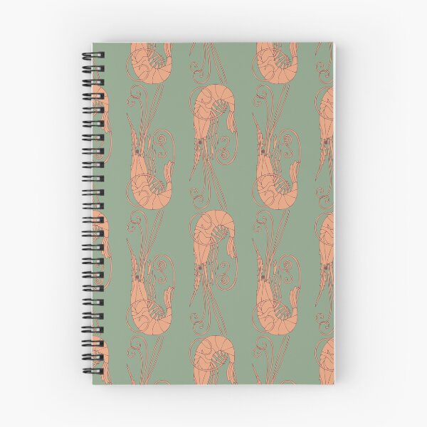 Item preview, Art Nouveau Shrimp designed and sold by Coastal Garden Design Studio.