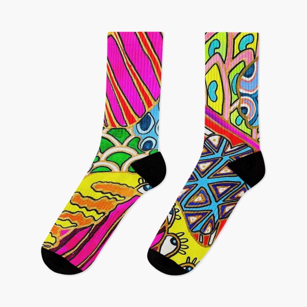 Item preview, 636. Bold Colorful Psychedelic Abstraction Vibrant Delight designed and sold by Veera Zukova.