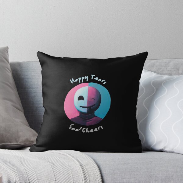 Item preview, Emotional Rollercoaster Split Design - Sad & Happy Face Tee designed and sold by zax454.