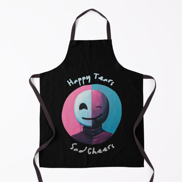 Item preview, Emotional Rollercoaster Split Design - Sad & Happy Face Tee designed and sold by zax454.