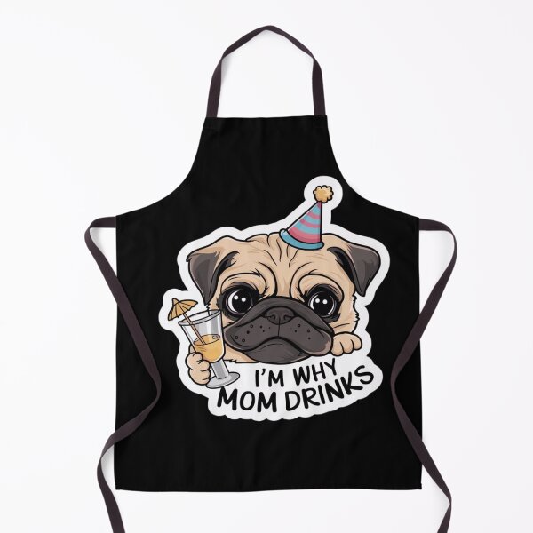 Item preview, I'm Why Mom Drinks, Pug Hat Design designed and sold by Peter Stawicki.