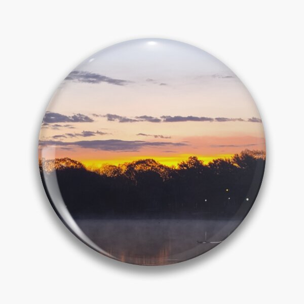 Item preview, lake view golden hour designed and sold by Gigi LoVond Gallery .