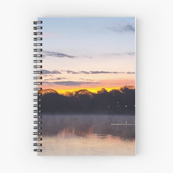 Item preview, lake view golden hour designed and sold by Gigi LoVond Gallery .