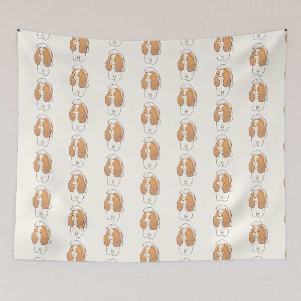 Item preview, king charles spaniel drawing  designed and sold by Artofmayara.