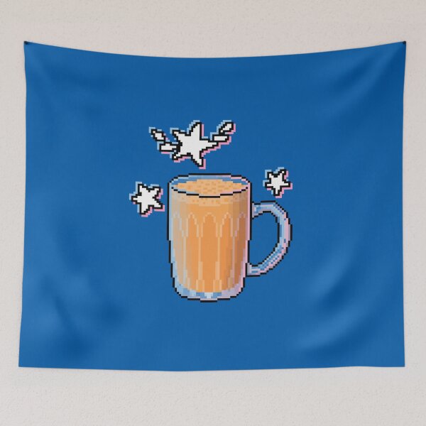 Item preview, Nanyang Kopitiam Teh Tarik Pixel Art designed and sold by YoungLWorkshop.